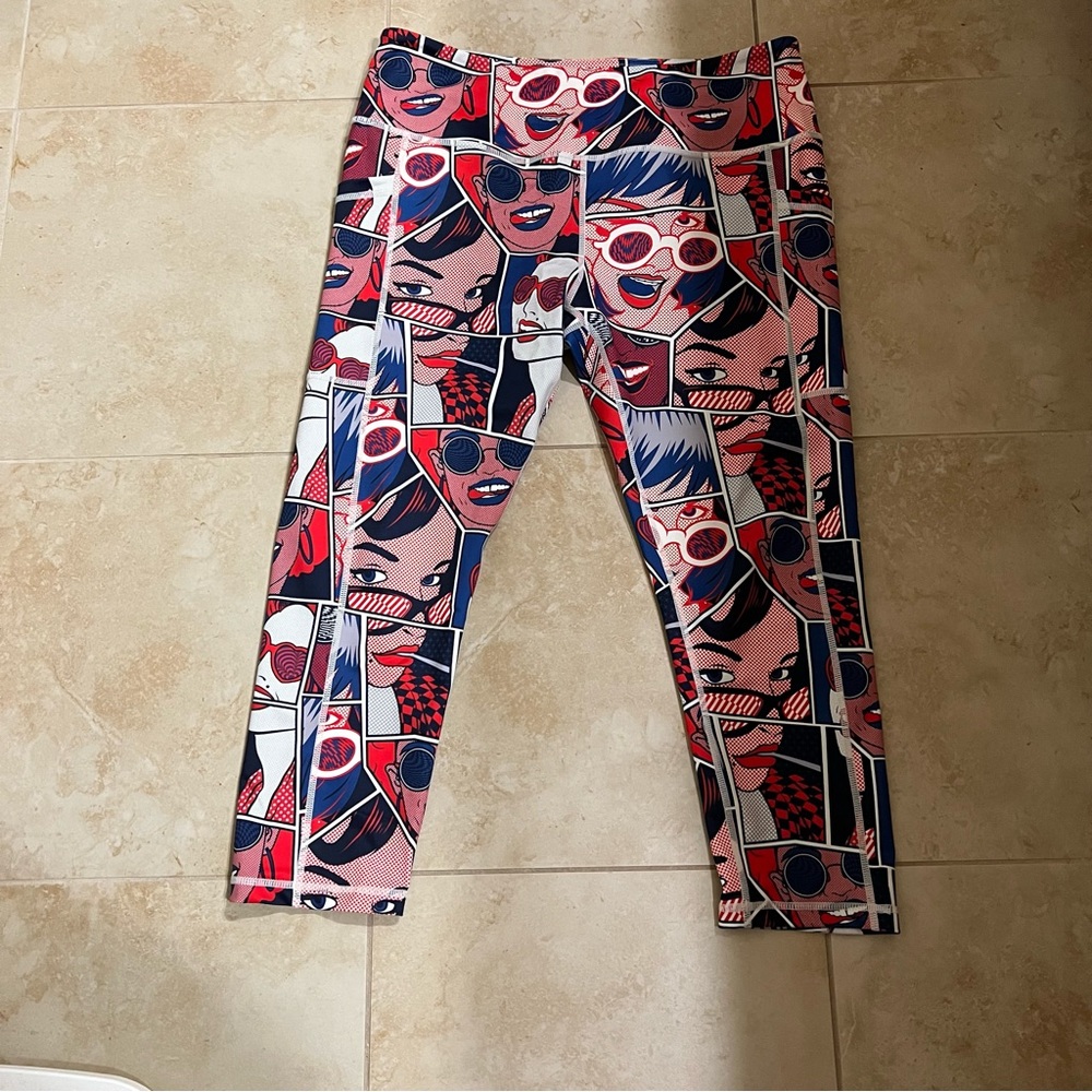 Constantly Varied Gear Pop Art Capri Leggings